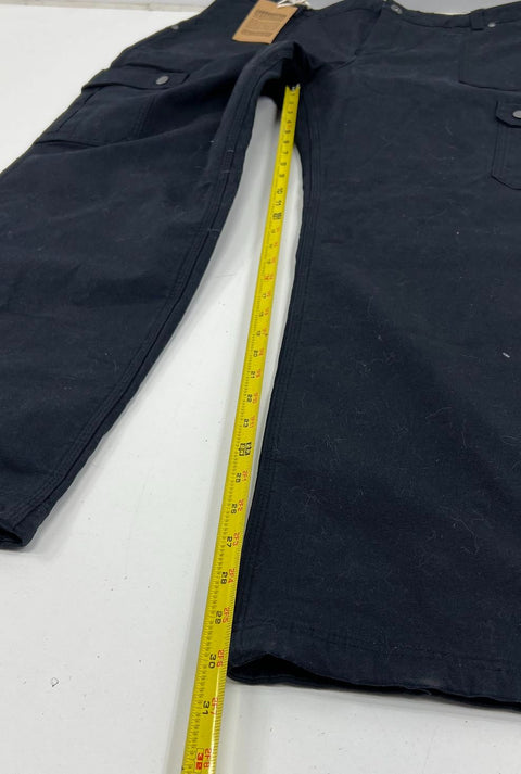 Duluth Black DuluthFlex Fire Hose Lined Cargo Pants Women's 18x31 NWT