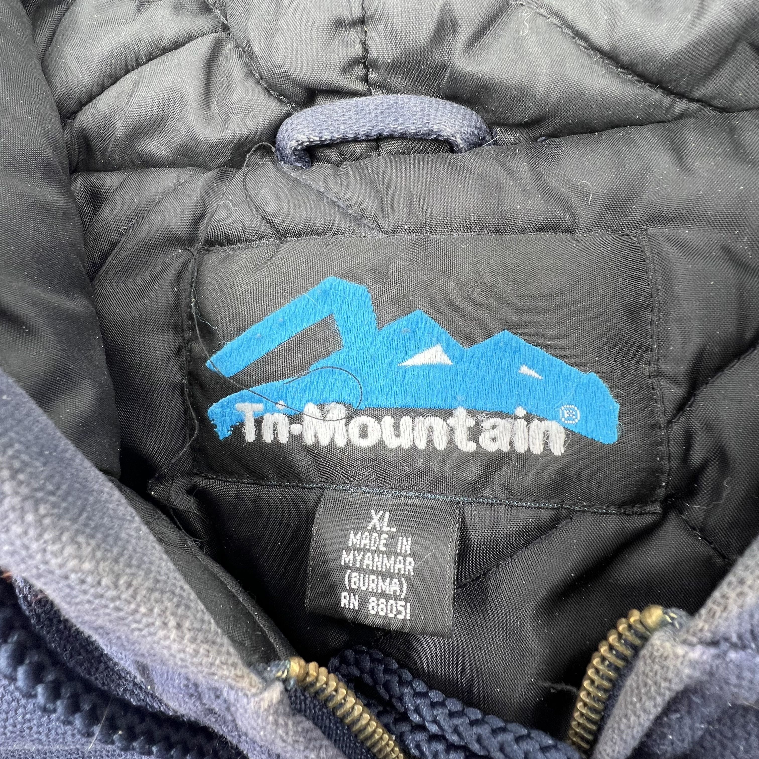 Tri-Mountain Windsor Windows Blue Hooded Workwear Jacket Men's XL