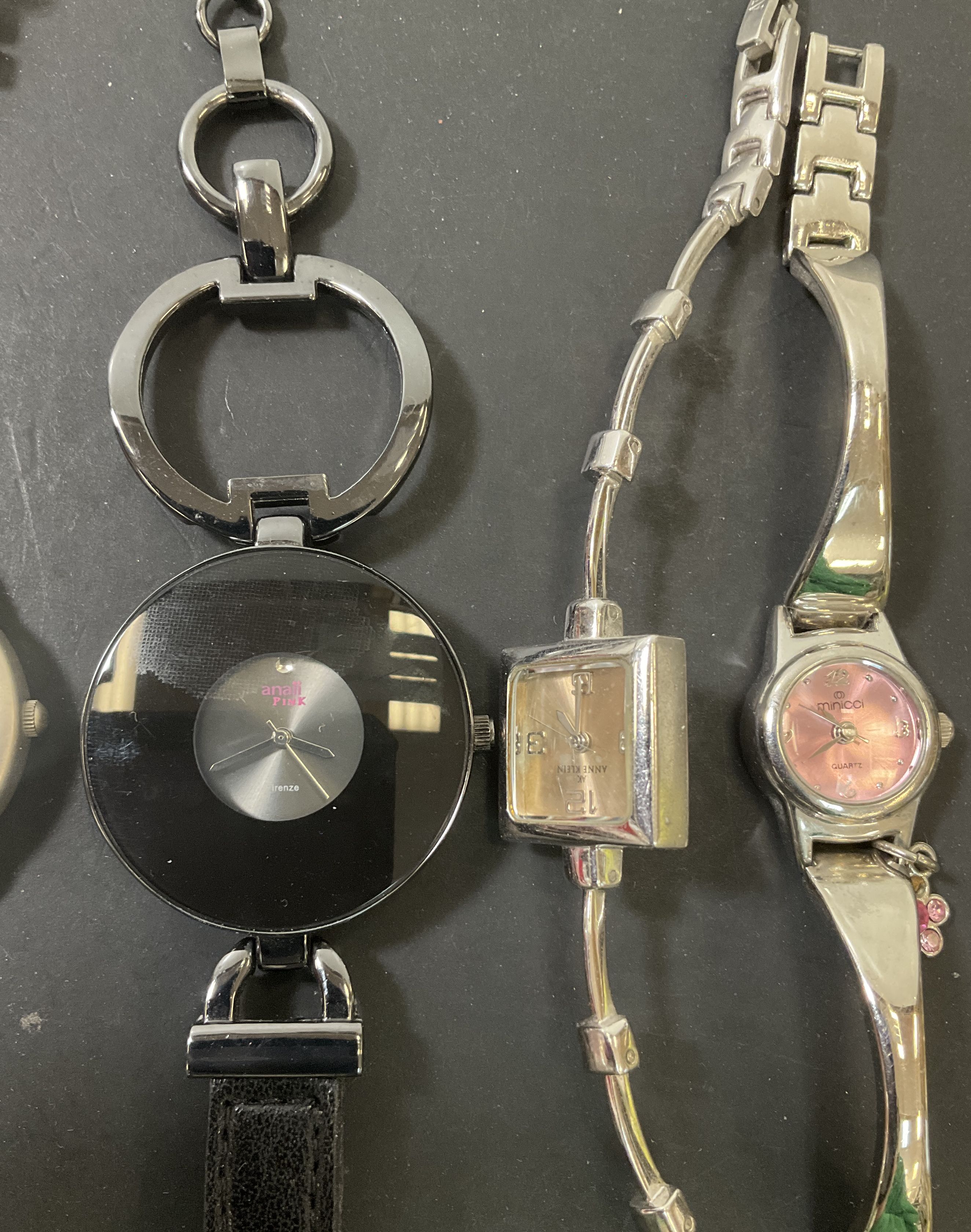 Lot of Seven Mixed Womens Watches Y2K Style Roxy Fossil Others UNTESTED