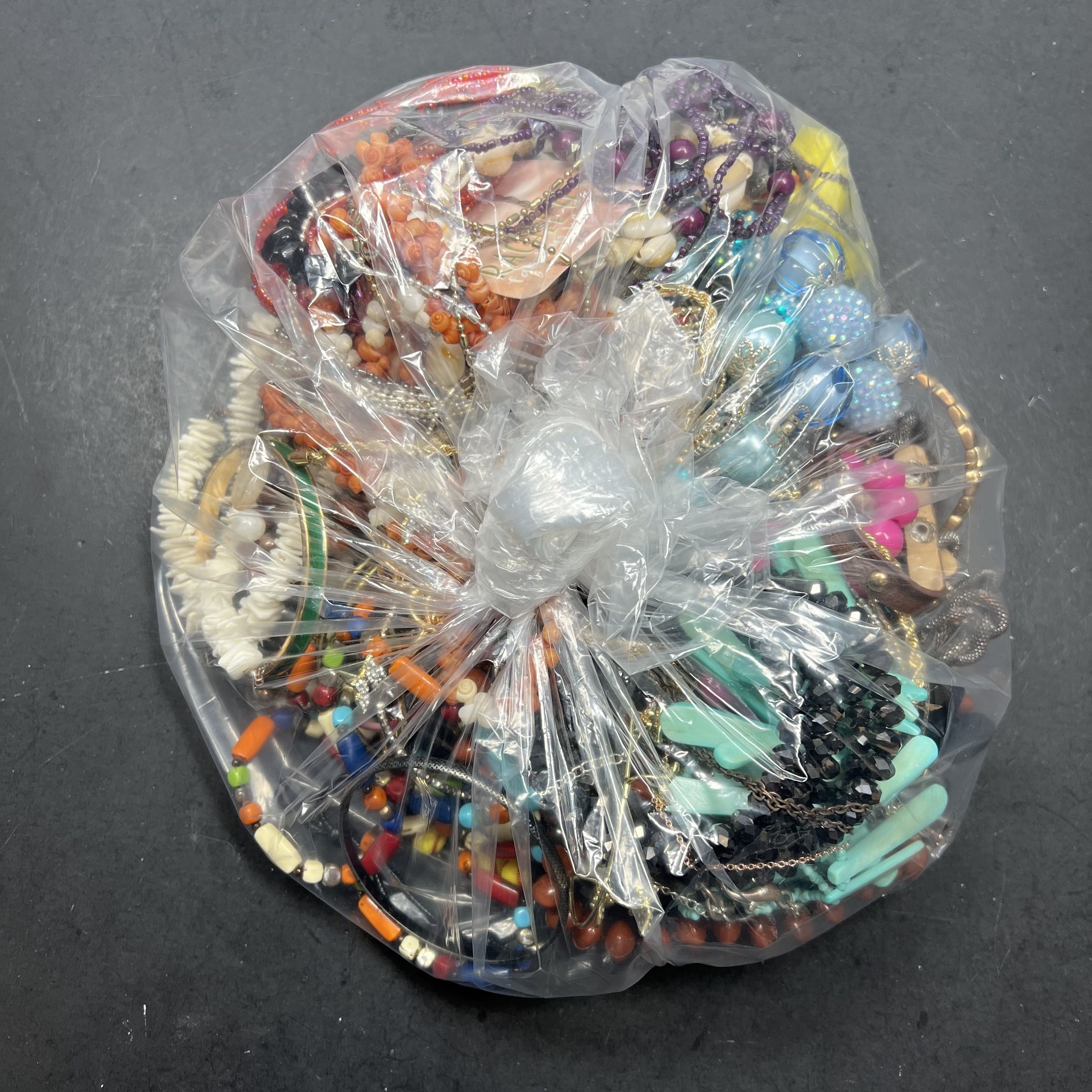 5LB Wearable Costume Mixed Jewelry Bag