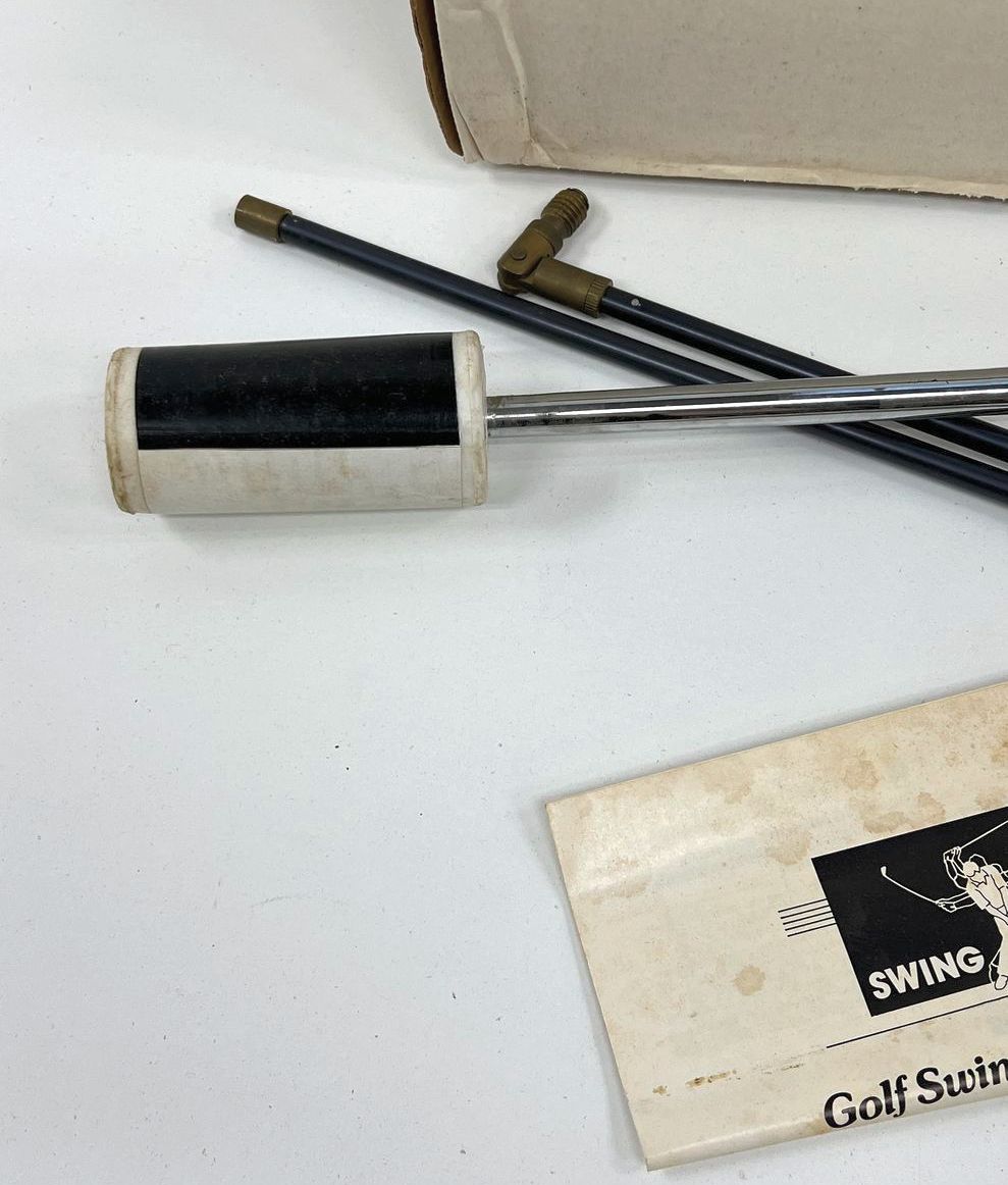Vintage Swing Memory Golf Swing Training Device In Box with Instructions