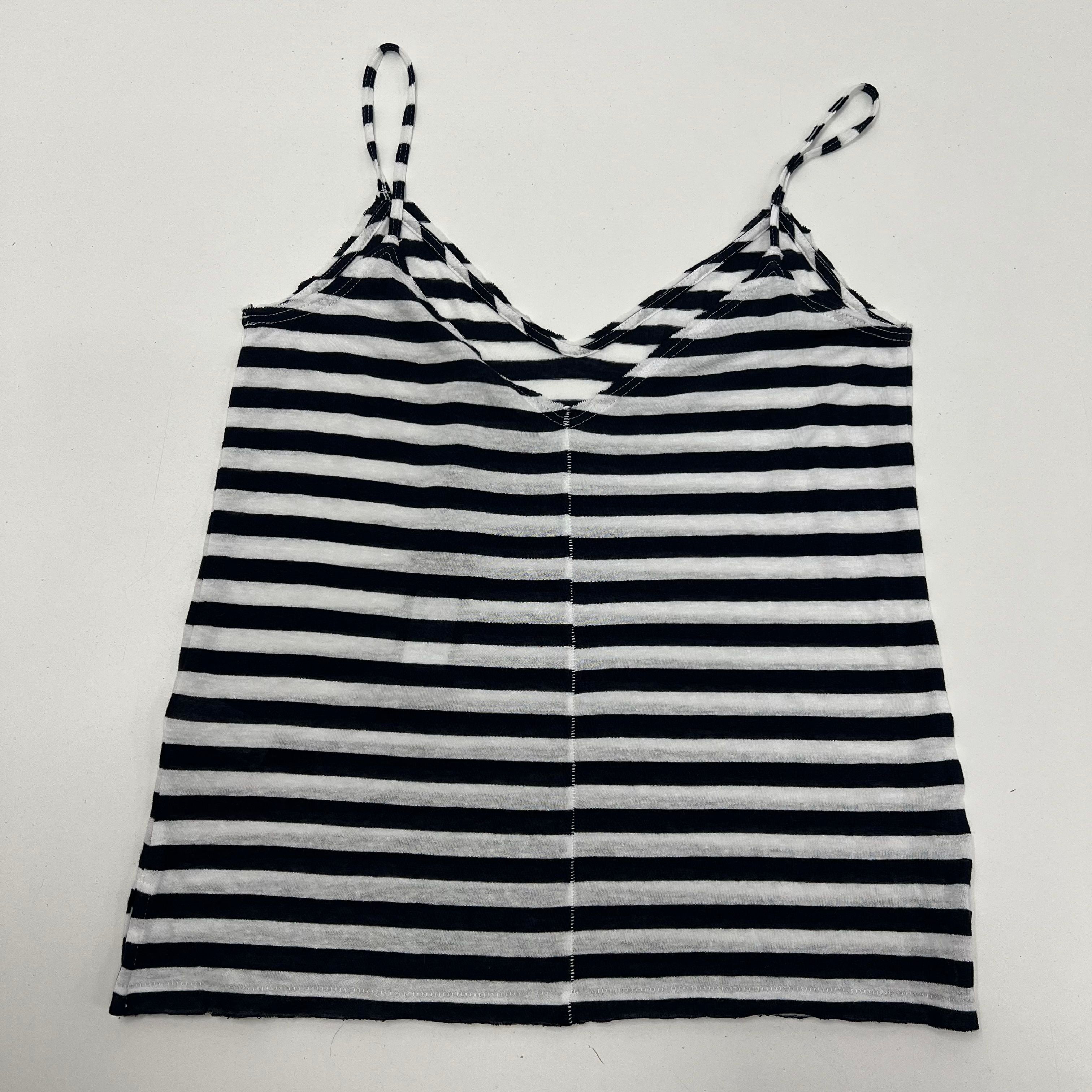 NWT Rag & Bone Laila Tank Navy White Stripe Size XS $95