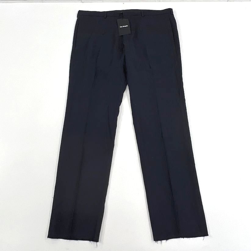 NWT Women's The Kooples France Dark Blue Dress Pants Slacks - Size 50