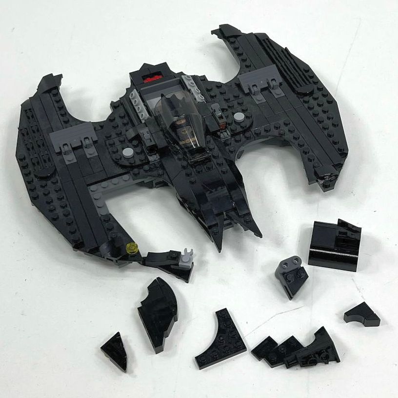 Collectible Batman Lego Set & Mini Figure Lot Built
