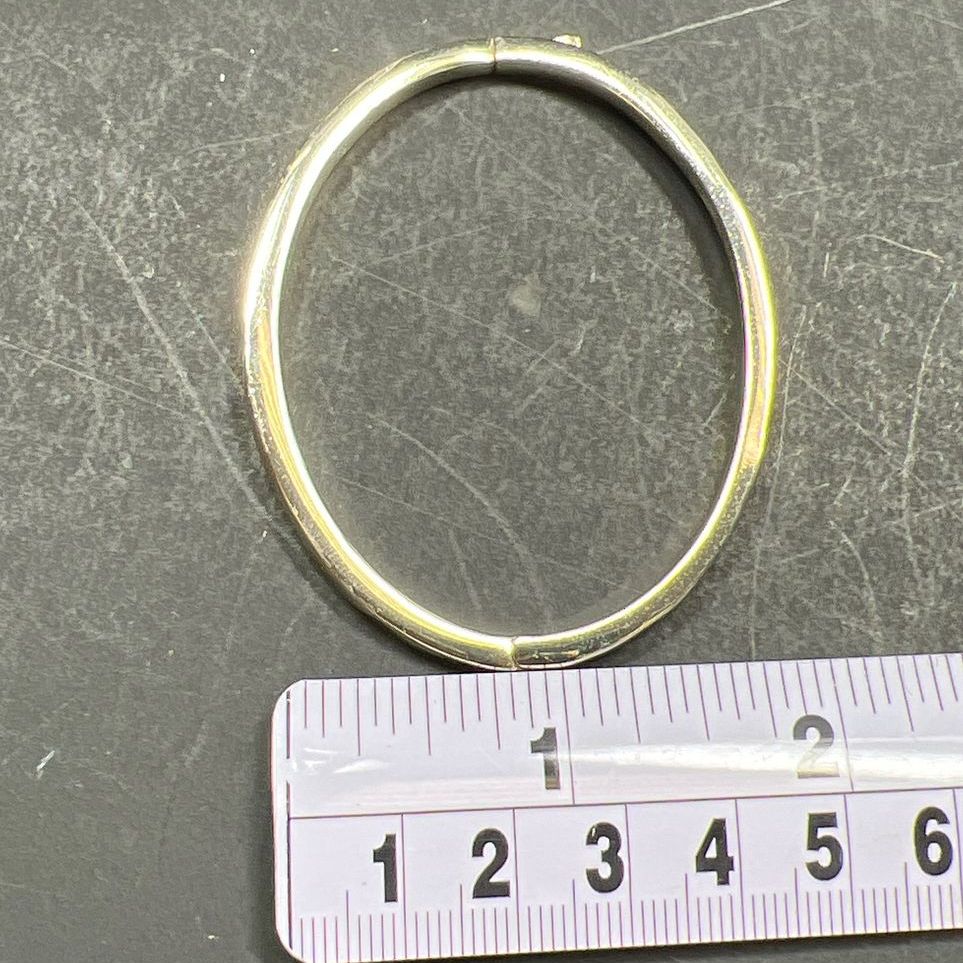 Kendra Scott Gold tone Hinged Bangle Bracelet