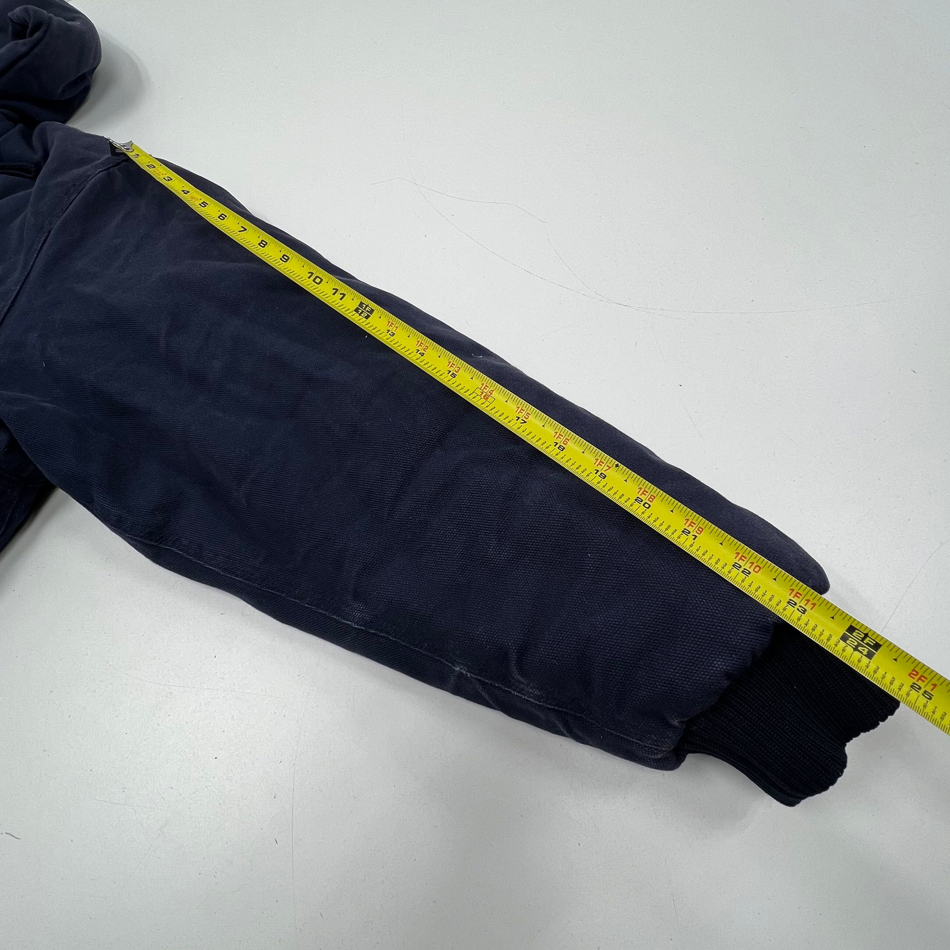 Tri-Mountain Windsor Windows Blue Hooded Workwear Jacket Men's XL