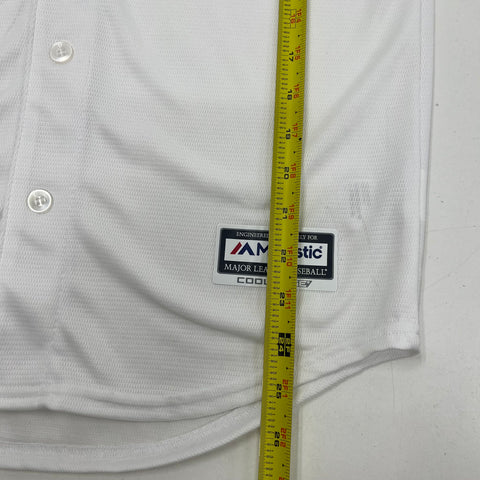Majestic KC Royals 2014 World Series Cool Base Baseball Jersey Youth L 14-16
