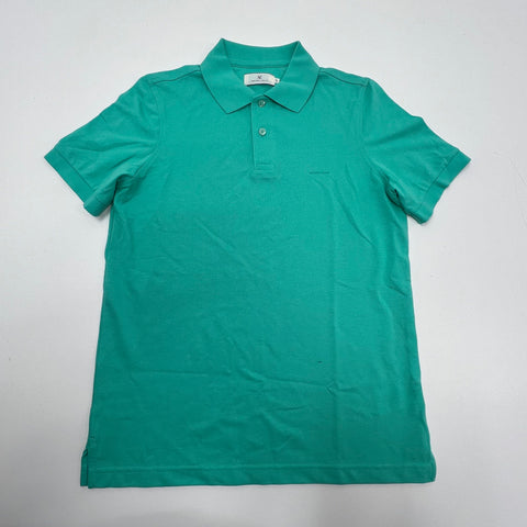 Lot of 2 Arturo Calle Mens Polo Shirts Teal & Purple 100% Cotton Sz S