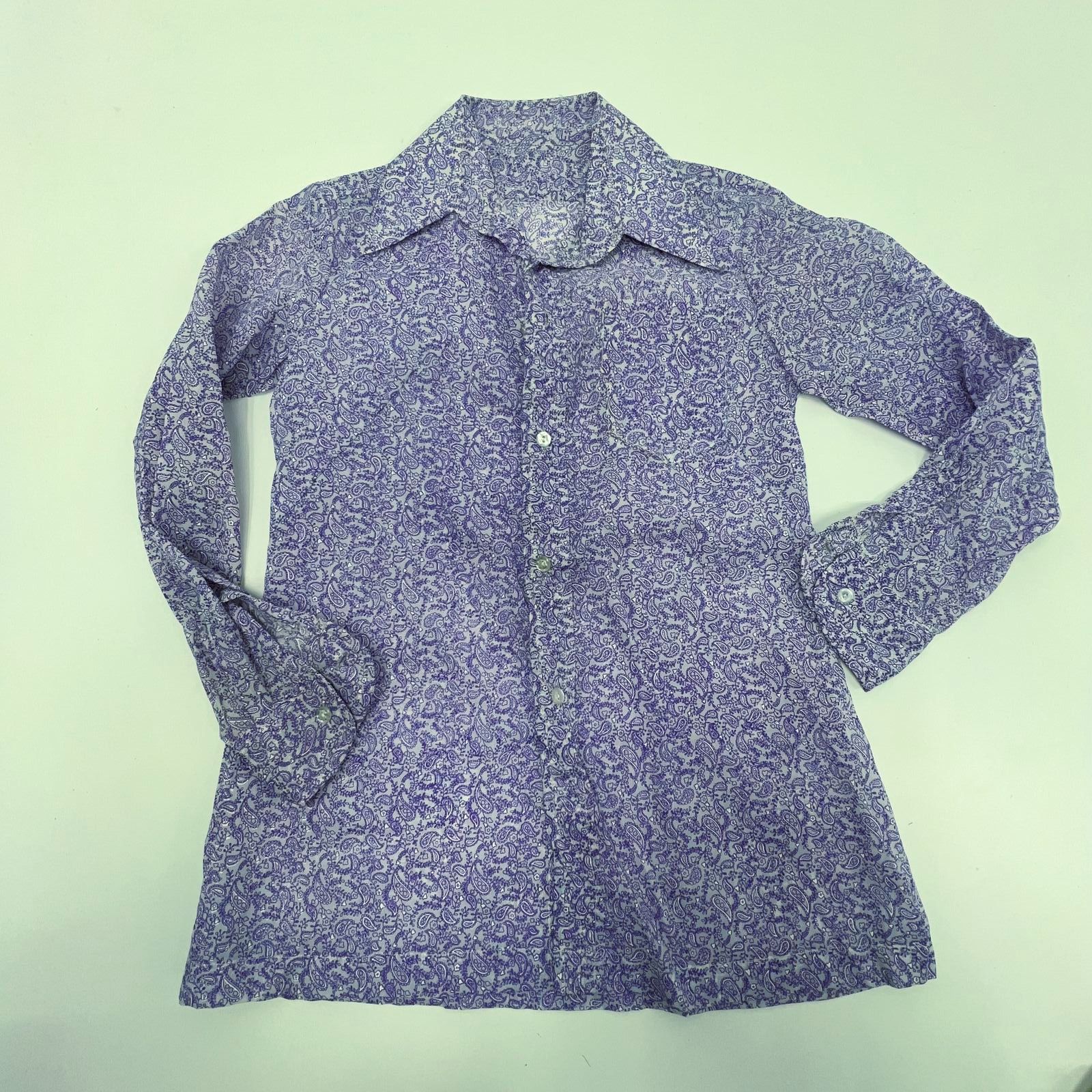 Lot of 3 Vintage Button Up Blouses Women's Small-Medium