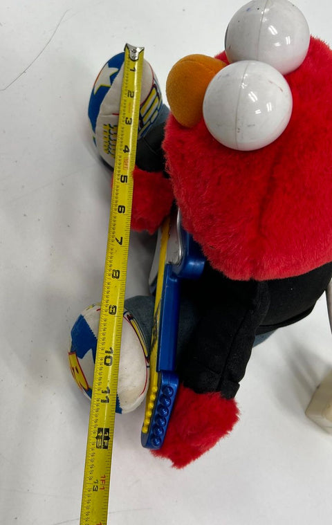 Vintage 1996 Tyco Rock & Roll Elmo Sesame Street Animated Plush Toy Tested