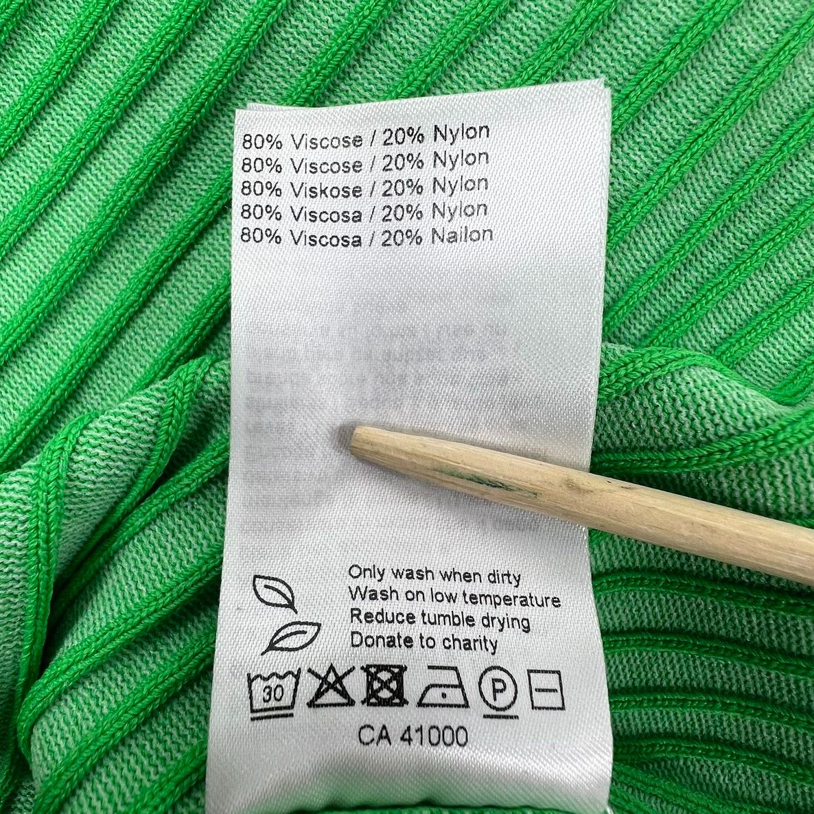 NWT Just Female Fresh Dress Kelly Green Ribbed Sleeved Dress Women's Small $103