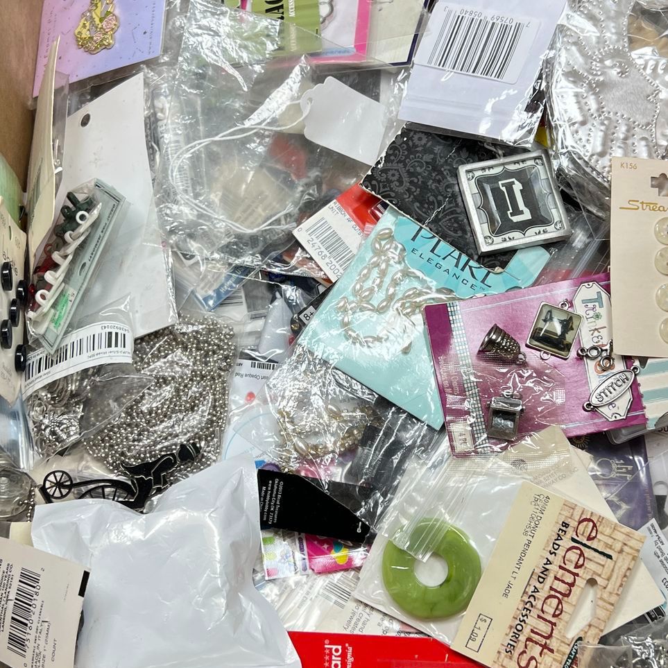 Assorted New Jewelry Craft Box Lot