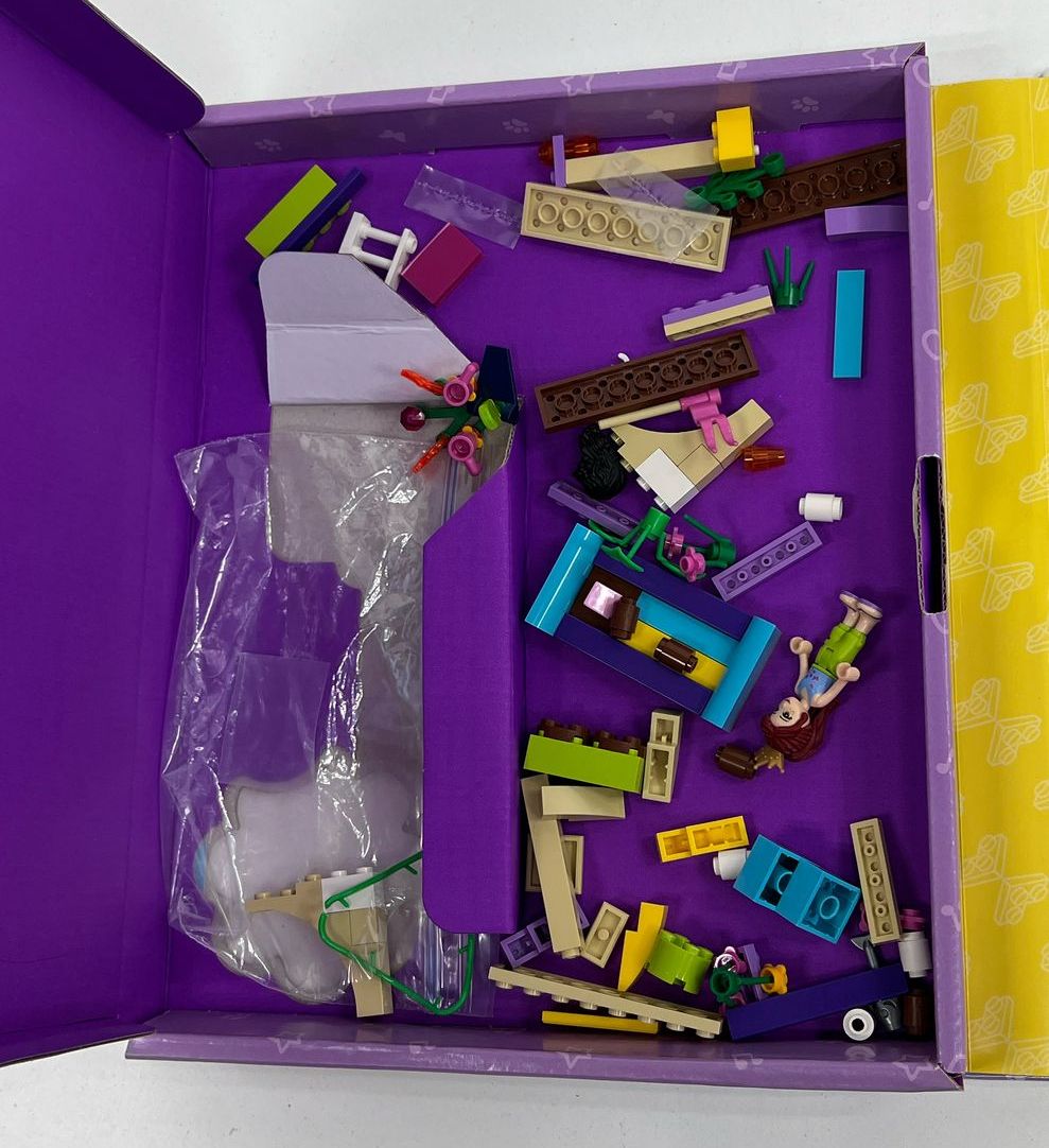 LEGO Friends BrickMaster "Treasure Hunt" Read Build Play & Assorted Bricks Lot