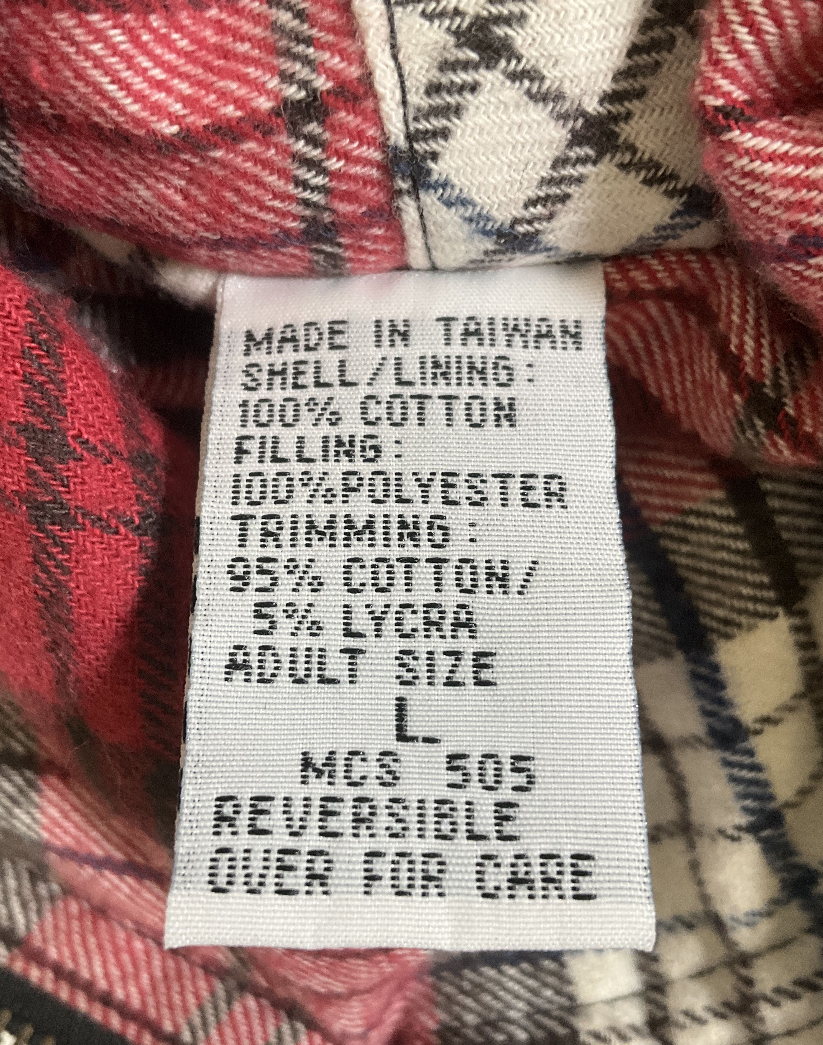 Vintage 90s Marlboro Country Store Reversible Plaid Flannel Quilted Vest Mens L