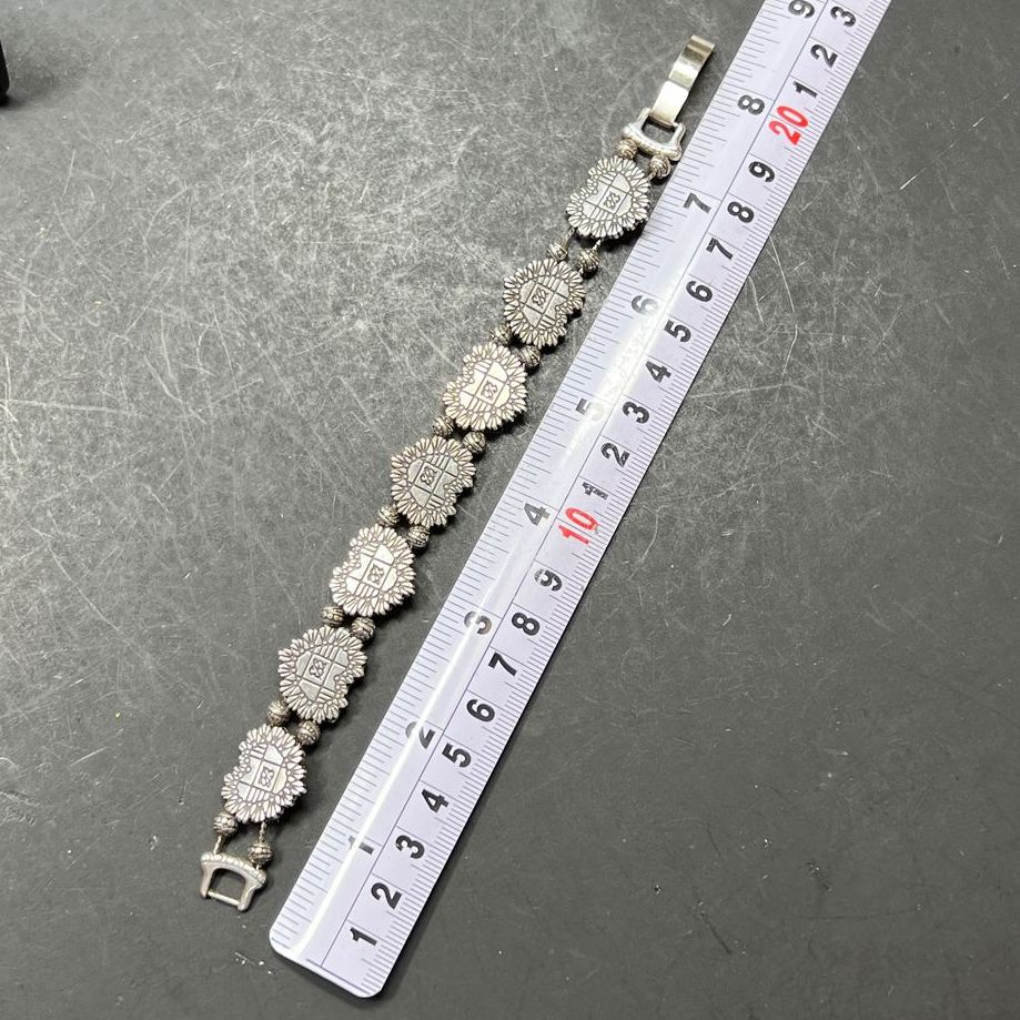 Brighton Quilted Heart Bead Bracelet