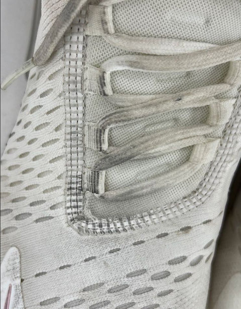 Nike Air Max 270 White Pink Grey Lifestyle Running Sneakers Size 9.5