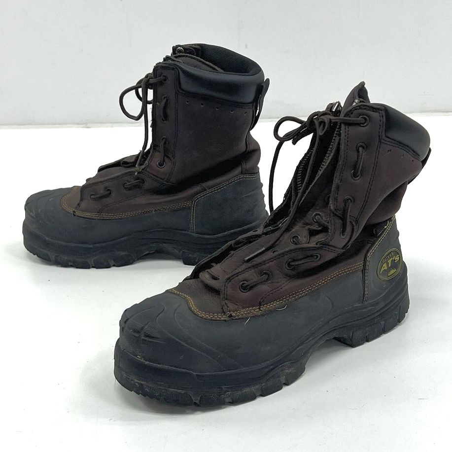 Men's Oliver AT Brown Genuine Leather Lace Up Work Boots Size 10.5