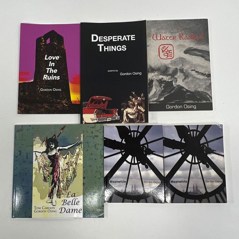 Author Gordon Osing Lot Of 11 Mixed Themes & Titles Poetry Books Paperback