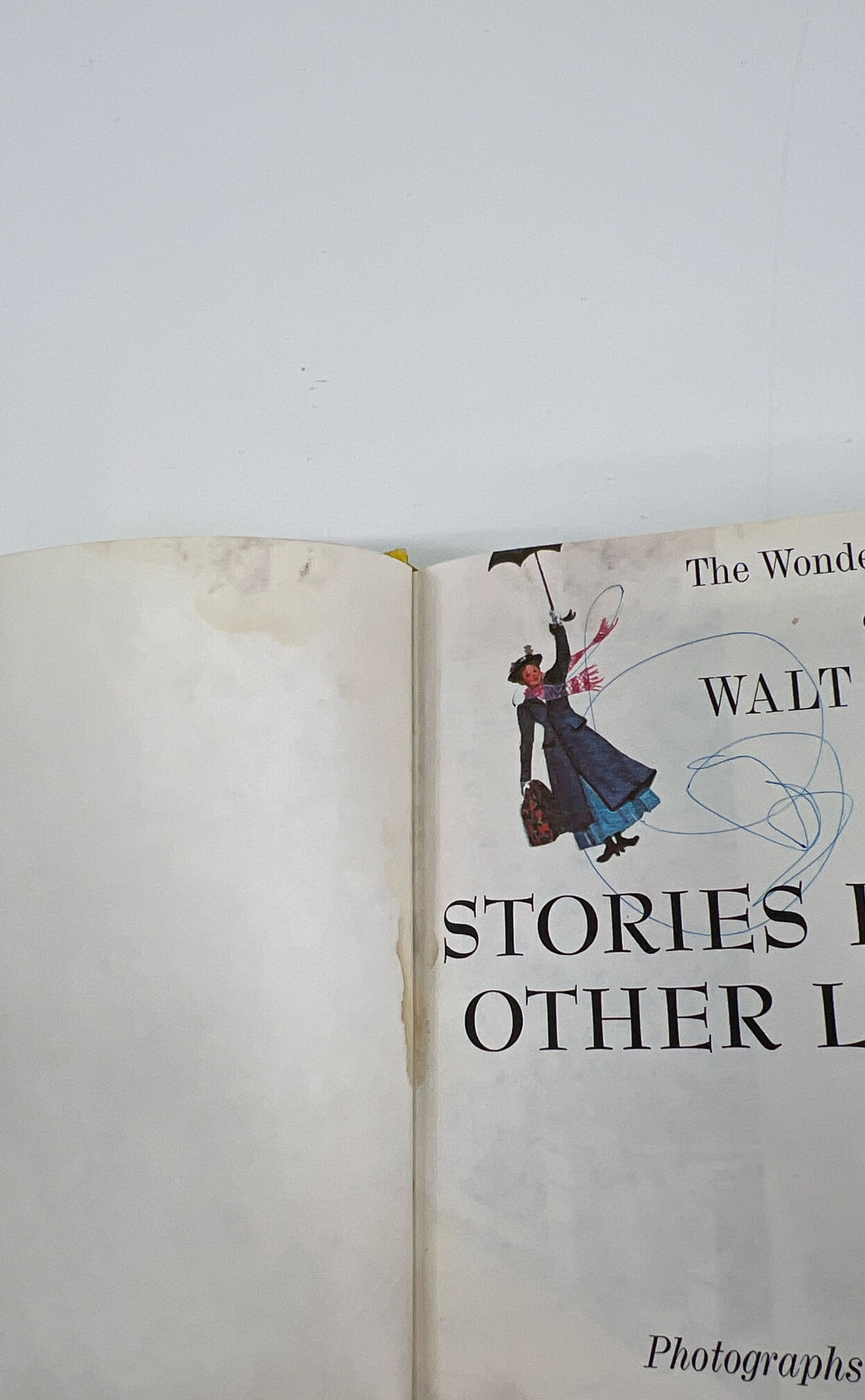 Disney Vintage 3 Book Set Fantasyland America Stories From other Lands c1965