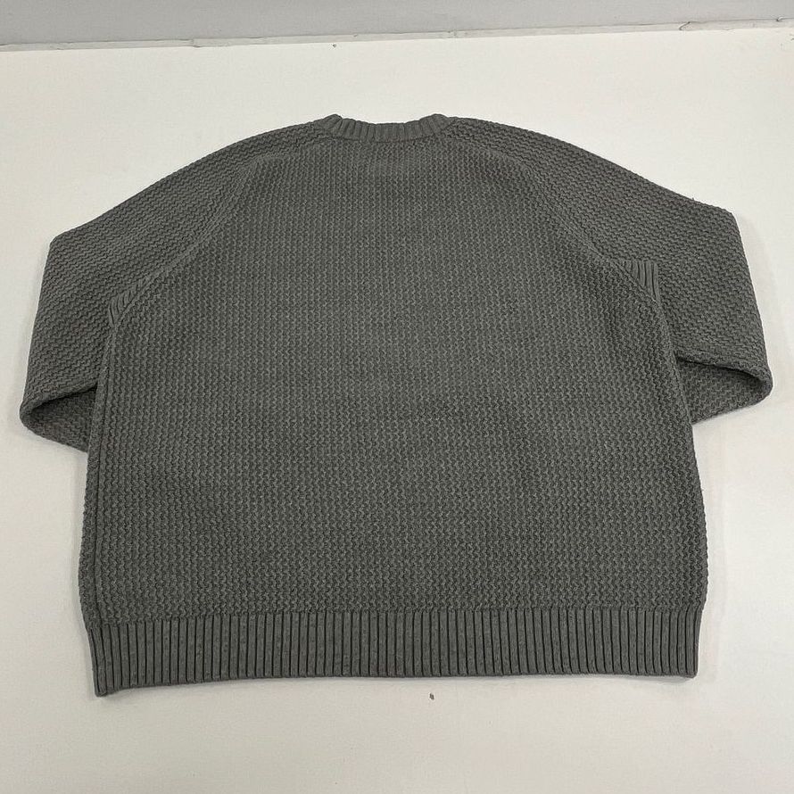 Women's Duluth Trading Grey Knit Pullover Long Sleeve Chunky Sweater - Size XL