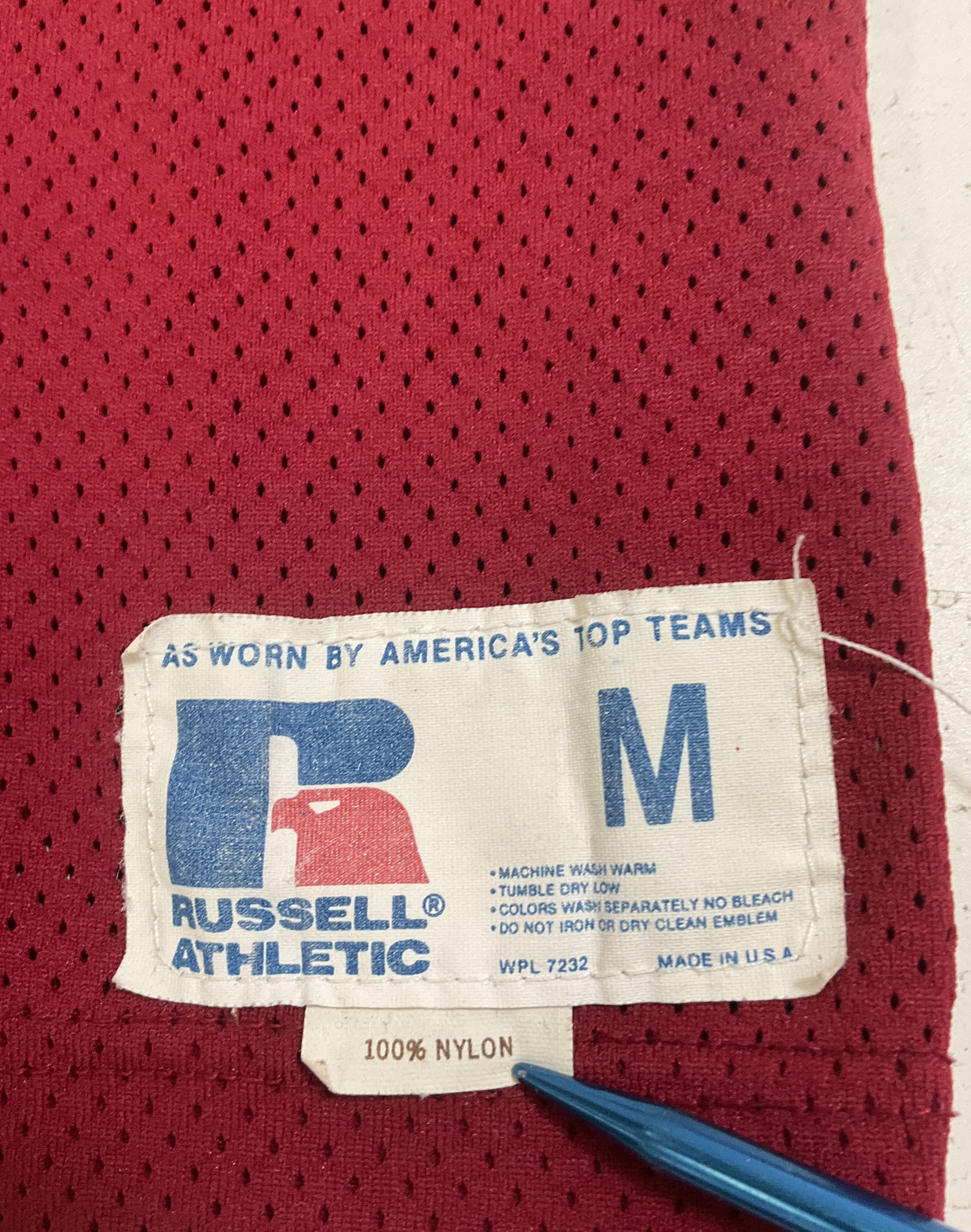 Vintage 80s Russell Athletic Washington Redskins #83 Football Jersey Mens M USA