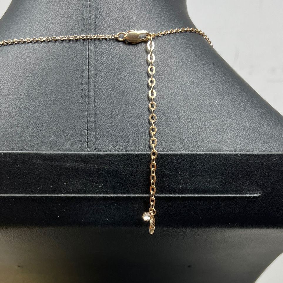 Chico's Ball and Tassel Gold Tone Necklace