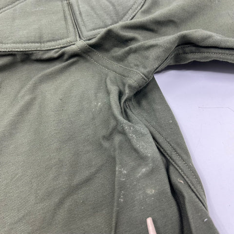 Vintage Creighton Inc Olive Green Padded Shooting Field Jacket Coat Men's L