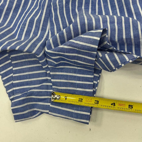 Kivari NWT Elara Ocean Stripe Cotton Linen Paperbag Shorts Women's S/8