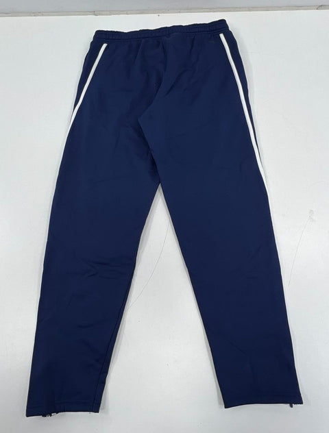 NWT Adidas W SLA K Pant Navy Blue Aeroready Ankle Zip Track Pants Women's L