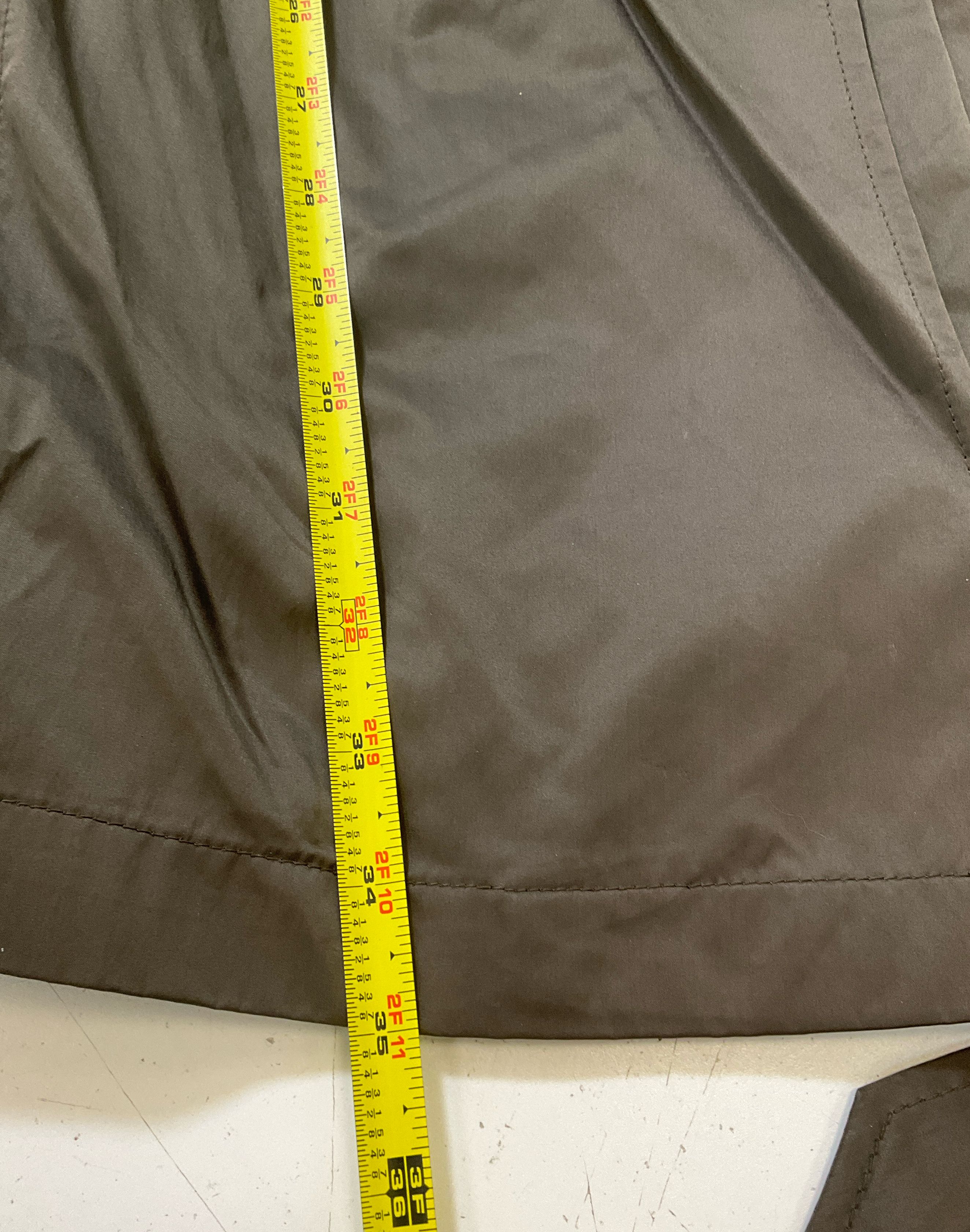 Liz Lange Maternity for Target Women's Olive Green Trench Coat Size XS NWT