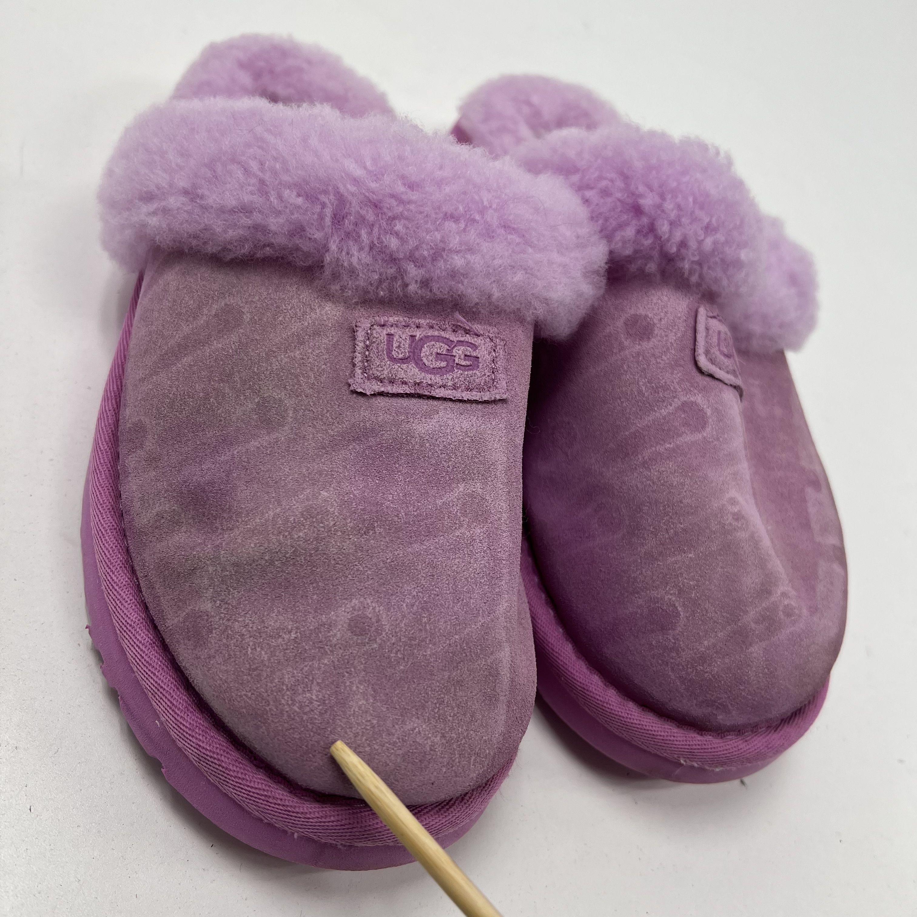 UGG Women's Cozy II Slip On Pink Slippers Size 8