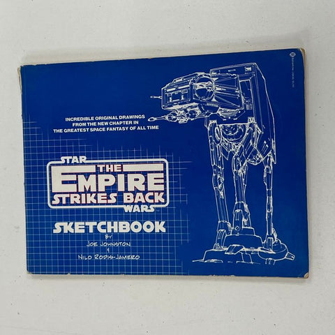 1980 Star Wars The Empire Strikes Back Sketchbook First Edition Joe Johnston Art