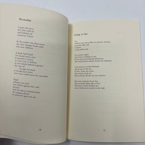 Dan Gerber DEPARTURE SIGNED First Edition 1973 Paperback Poetry Book Inscribed