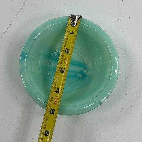 Vintage Avon Jadeite Glass Rose Pitcher & Bowl Bath Oil Decanter 3 Sets