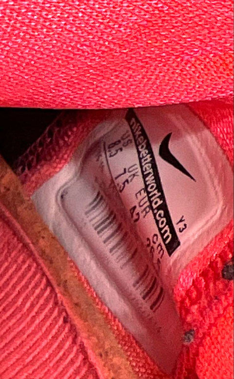 Nike LeBron 12 Instinct Black Crimson Basketball Shoes Size 8.5 COA