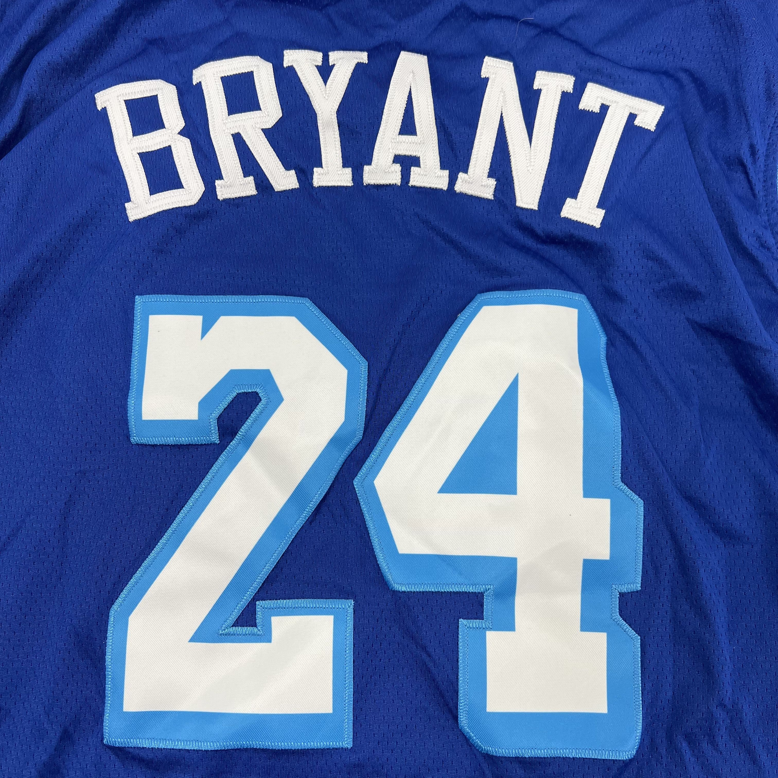 Kobe Bryant Mamba #8 Front #24 Back Tribute Stitched Basketball Jersey Sz XXXL