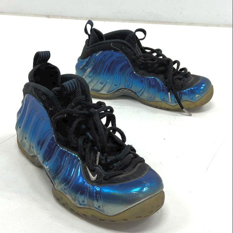 Nike Air Foamposite One Royal Blue Basketball Shoe Size 9 COA