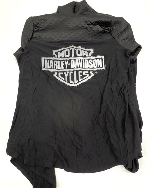 Harley-Davidson Womens Lot of 2 Tops Cardigan Hoodie Sweater NWT Sz S/M