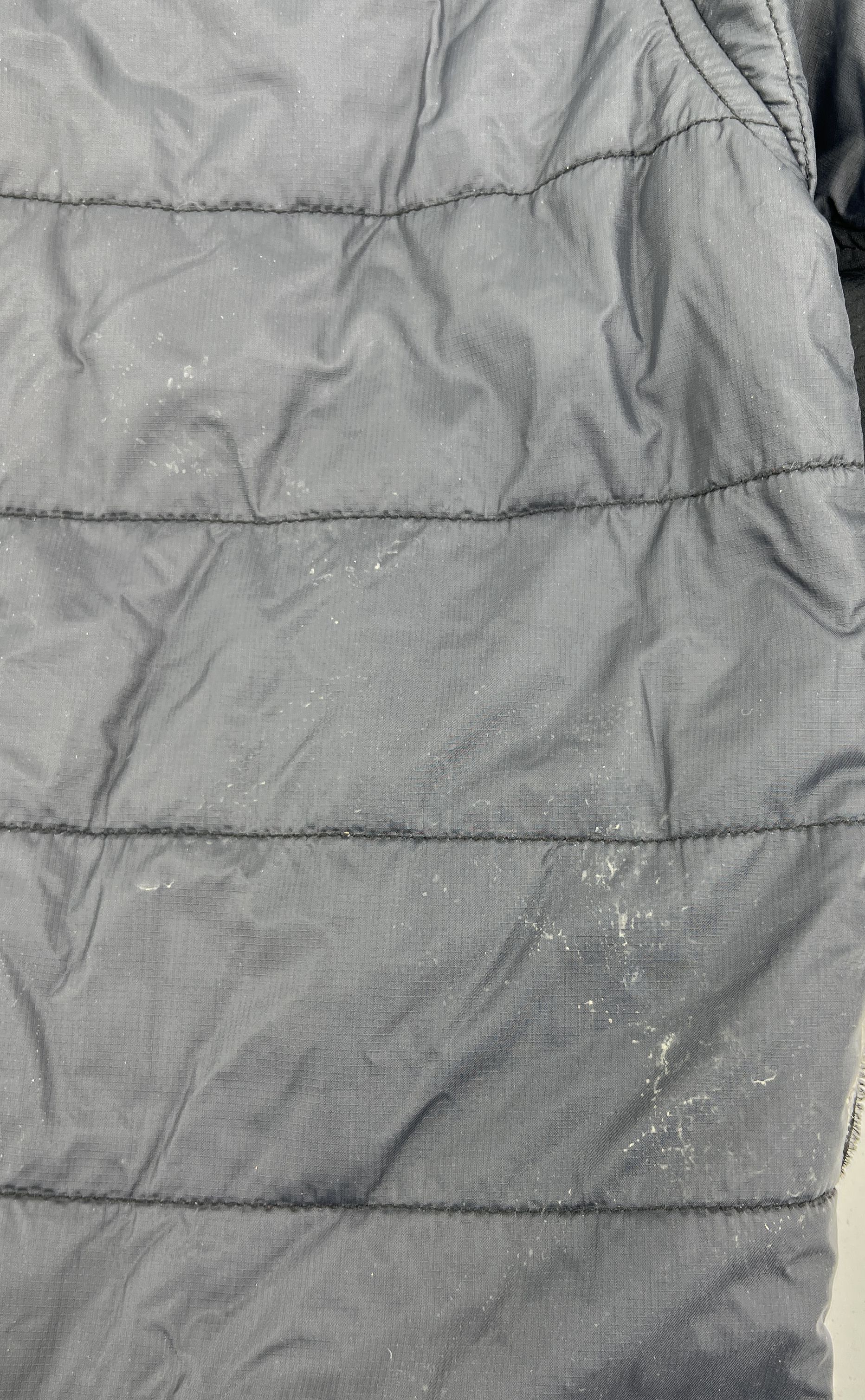 Men's Carhartt Black J294 Hybrid Soft Shell Full Zip Puffer Jacket - Size Small