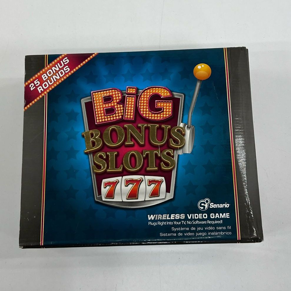 NIB Senario Big Bonus Slots Wireless TV Video Game