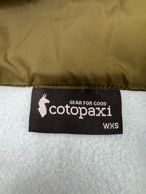 Cotopaxi Abrazo Light Blue Colorblock Full Zip Fleece Jacket Women's XS