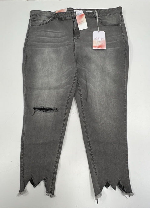 Lot of 3 NWT Lane Bryant Judy Blue Altar'd State Jeans Women's Plus 24 24W 26