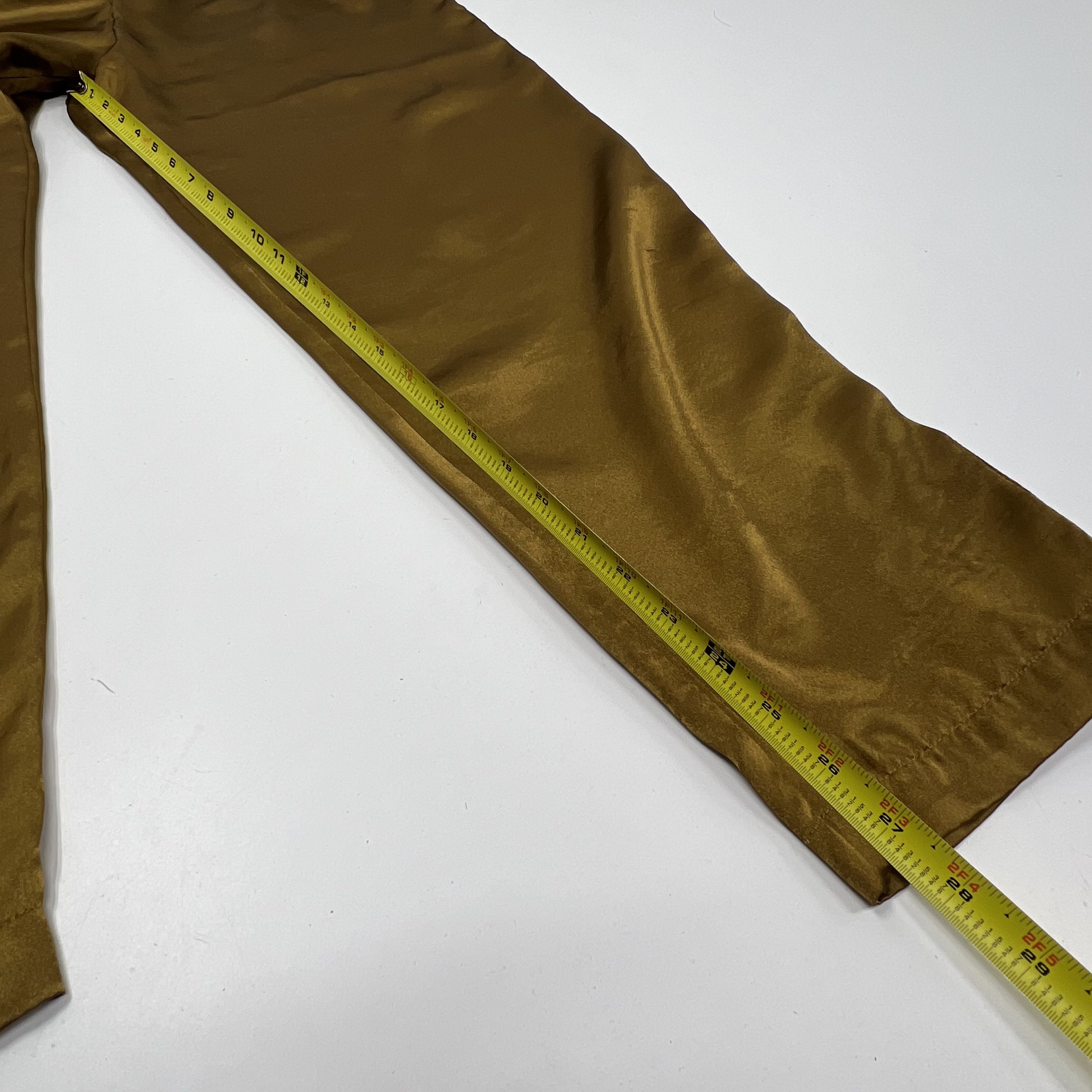 Vintage Victoria's Secret Gold Label Pajama Set Small Bronze Gold Tone