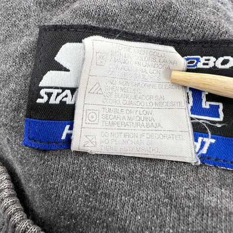 Vintage Y2K Starter Washed Gray Heavyweight Crewneck Sweatshirt Men's XL