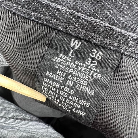 Native Jeans Black Slim Fit Straight Leg Jeans Men's 36x32 NWT