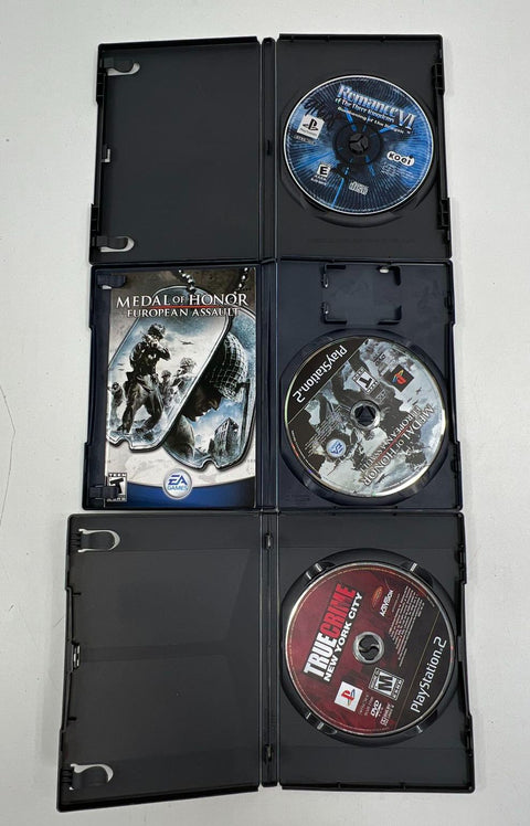 Romance of the Three Kingdoms VII Medal of Honor PS2 10 Game Lot Sony