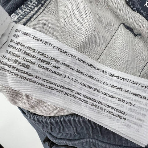 NWT Hollister Gray Advanced Stretch Tapered Cargo Jogger Pants Men's XS
