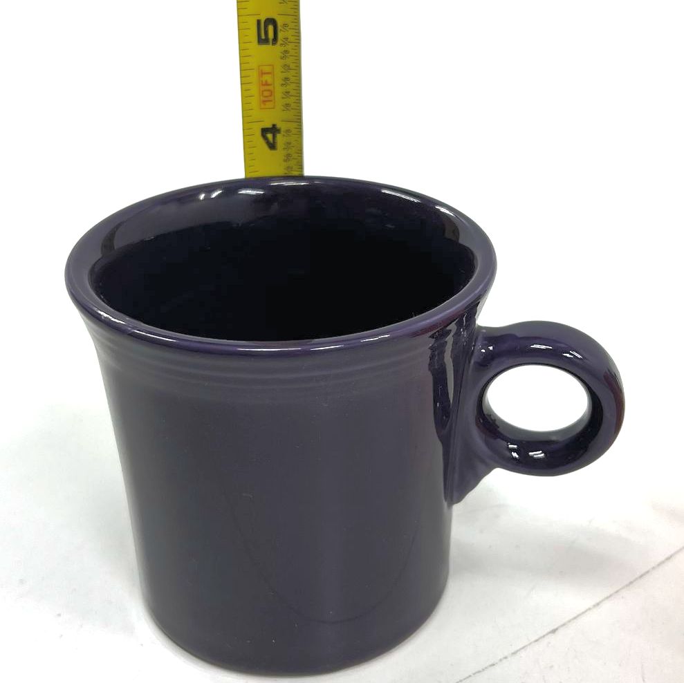 Fiesta Ring Handle Coffee Mugs Lot of 7 HLC USA Cobalt Green Yellow Orange