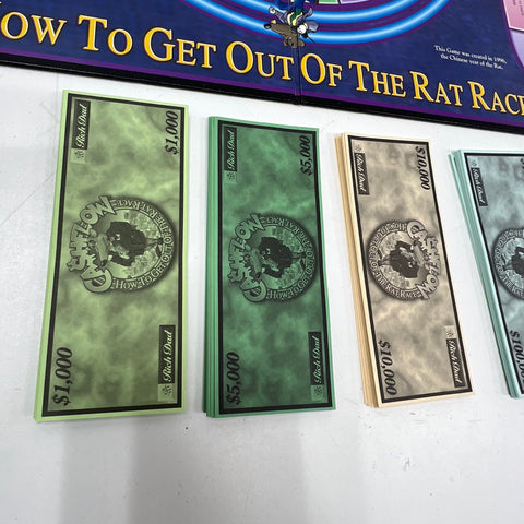 Rich Dad CASHFLOW Board Game 2002 Robert Kiyosaki How to Get Out of The Rat Race