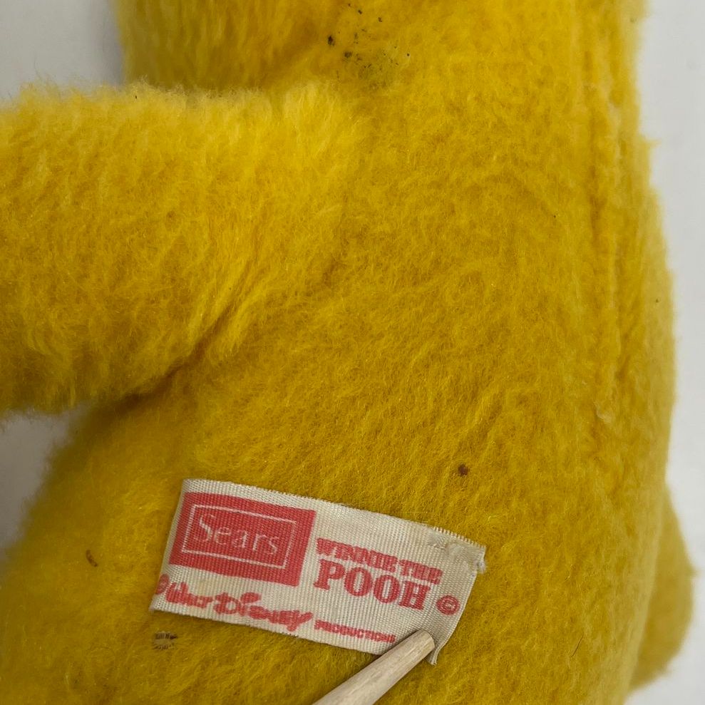 Vintage Plush Lot 4pc Winnie the Pooh Garfield Minnie Mouse Sears Dakin